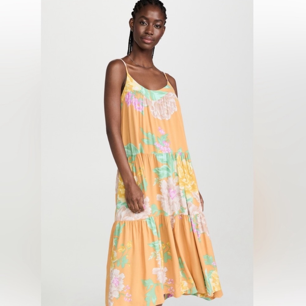 Z Supply Floral maxi dress